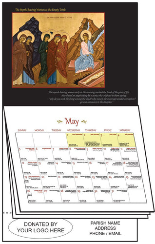 2024 Parish Calendars - Antiochian Usage