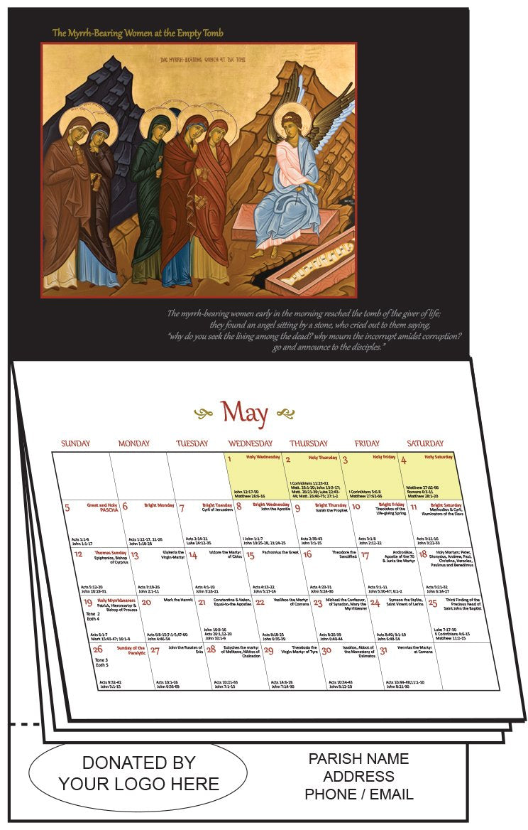 Parish Calendars Annunciation Press