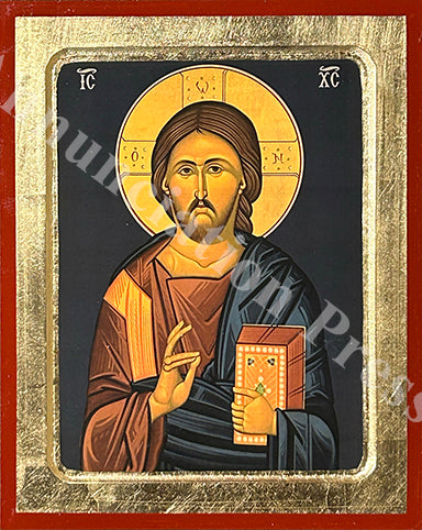 Christ (Dark Blue Background) – Annunciation Press