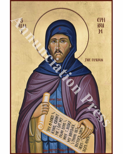 Saint Ephraim the Syrian Icon
