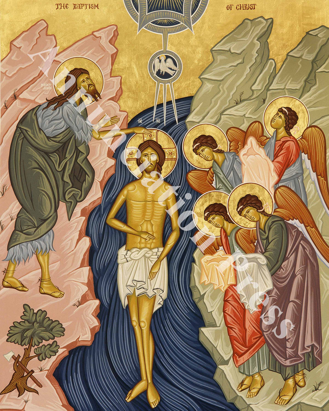 Theophany (Baptism of Our Lord) Icon
