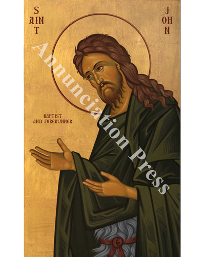 Saint John the Baptist Icon 2